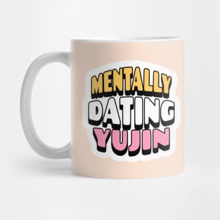 Zero base one ZB1 mentally dating Han Yujin zerose typography | Morcaworks Mug